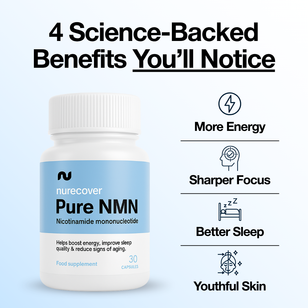 Nurecover® Pure NMN 500mg Capsules - nurecover