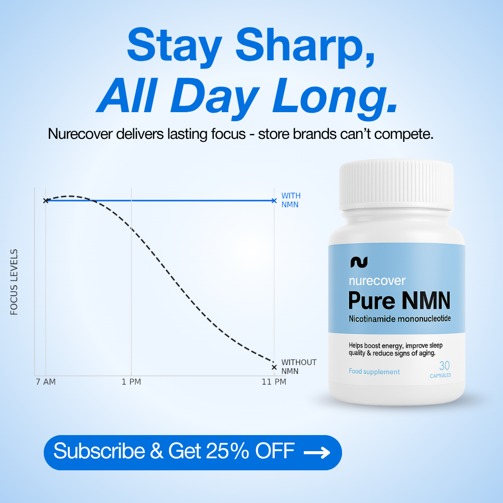 Nurecover® Pure NMN 500mg Capsules - nurecover
