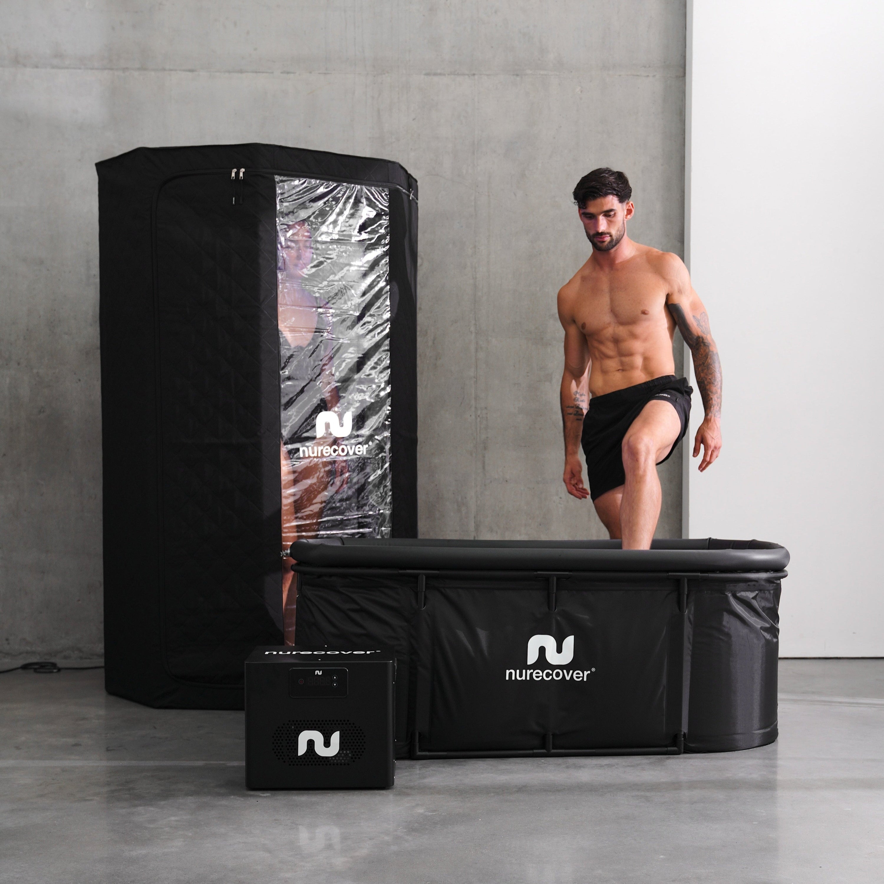 Elite Bundle - SaunaPro + Plunge + Chiller - nurecover